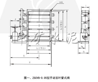 ZSy/cVb-0.5手動(dòng)百葉圓式(窗式)閥